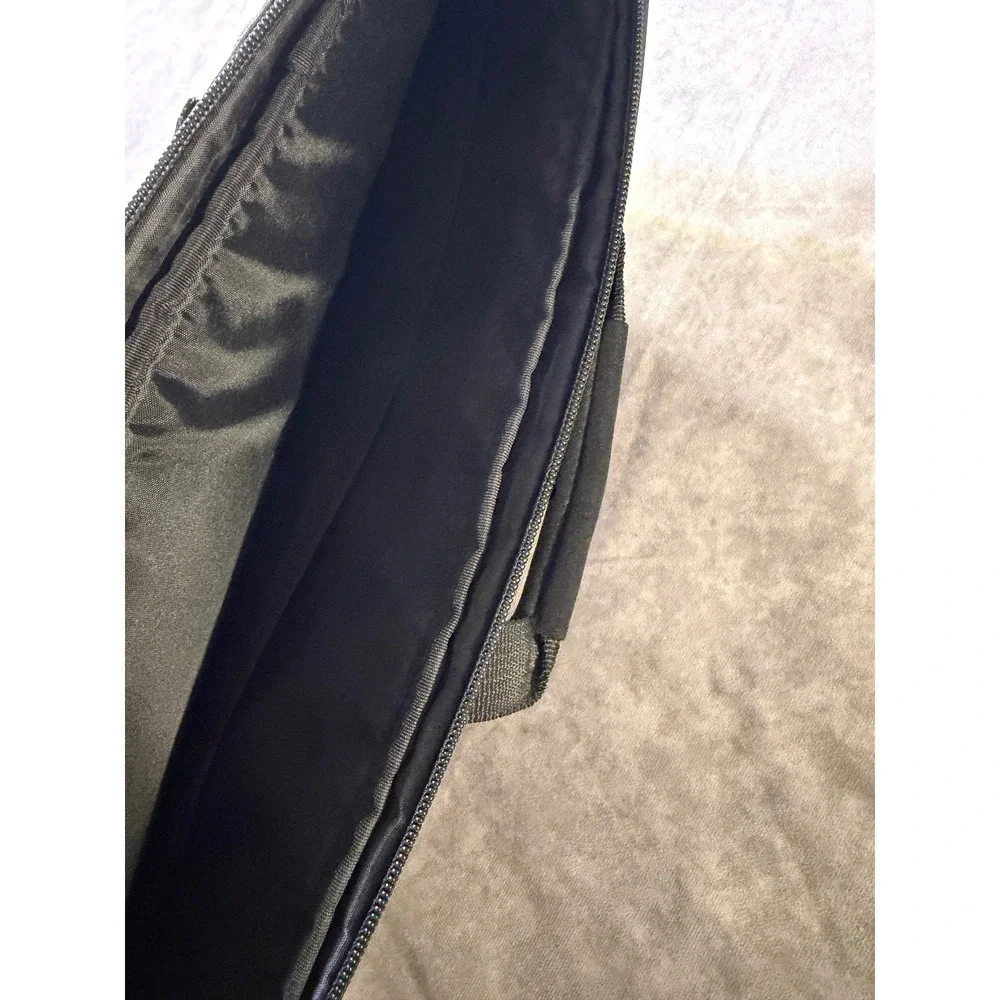 Targus Laptop Messenger Bag Black Grey Neoprene Padded Briefcase Case 16x12